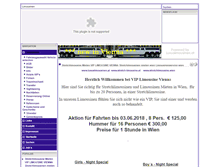 Tablet Screenshot of luxuslimousinen.at